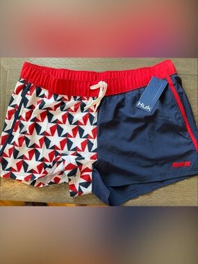 Huk Women’s Isla USA Water Shorts SPF 30 +